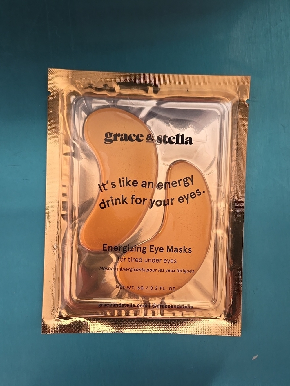 Grace & Stella Energizing Eye Masks Set Unisex Beauty Tik Tok Viral Ladies